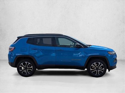 Hydro Blue Pearlcoat 2024 Jeep Compass Limited