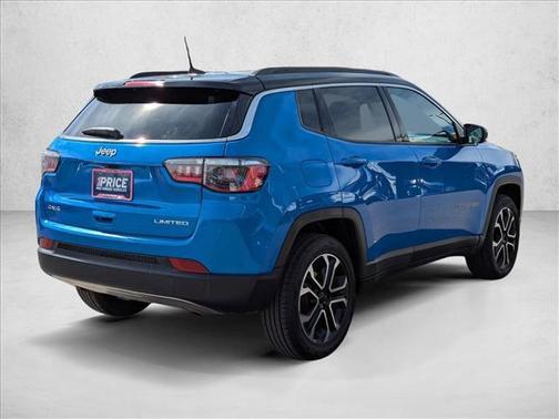 Hydro Blue Pearlcoat 2024 Jeep Compass Limited