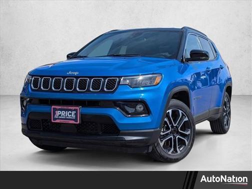 Hydro Blue Pearlcoat 2024 Jeep Compass Limited