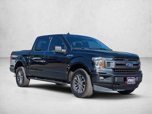 Shadow Black 2018 Ford F-150 XLT