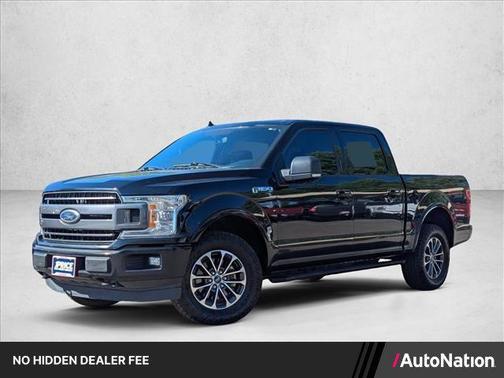 Shadow Black 2018 Ford F-150 XLT