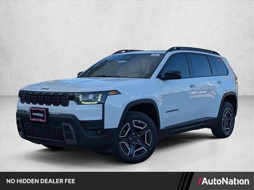 Bright White Clearcoat 2026 Jeep Cherokee Laredo 4x4