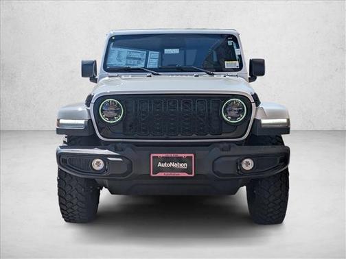 Bright White Clearcoat 2026 Jeep Gladiator Willys 4x4