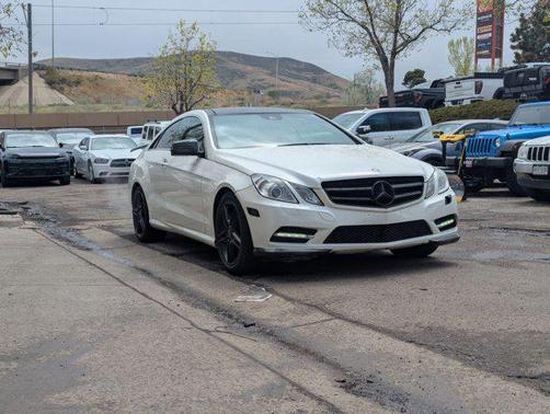 Diamond White Meta 2012 Mercedes-Benz E-Class E 550