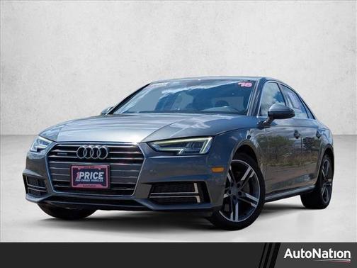 Monsoon Gray Metallic 2018 Audi A4 2.0T Premium Plus