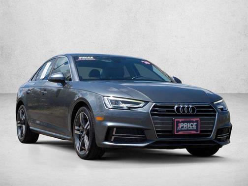 Monsoon Gray Metallic 2018 Audi A4 2.0T Premium Plus