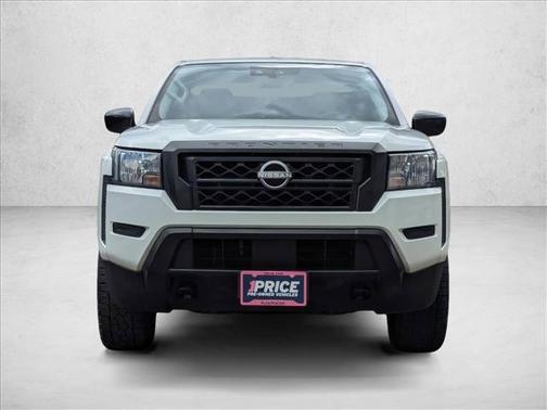 Glacier White 2022 Nissan Frontier S