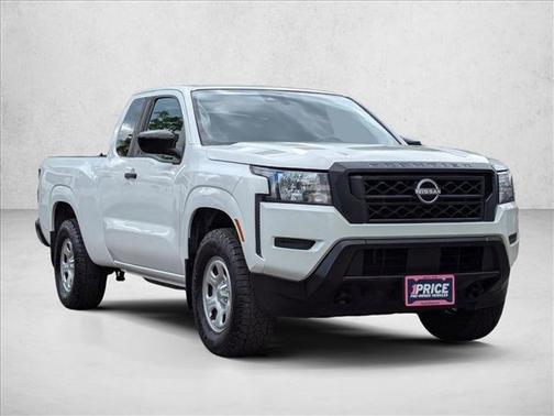 Glacier White 2022 Nissan Frontier S