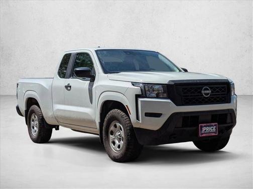 Glacier White 2022 Nissan Frontier S