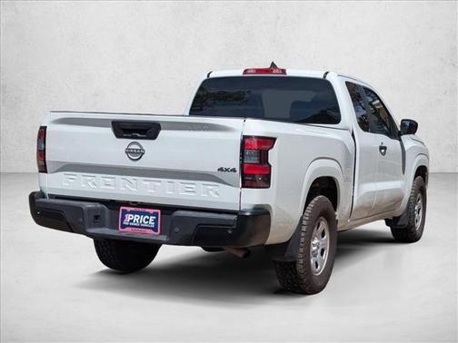 Glacier White 2022 Nissan Frontier S