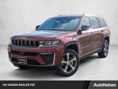 Velvet Red Pearlcoat 2026 Jeep Grand Cherokee L Limited
