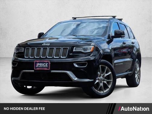 Brilliant Black Crystal Pearlcoat 2015 Jeep Grand Cherokee Summit