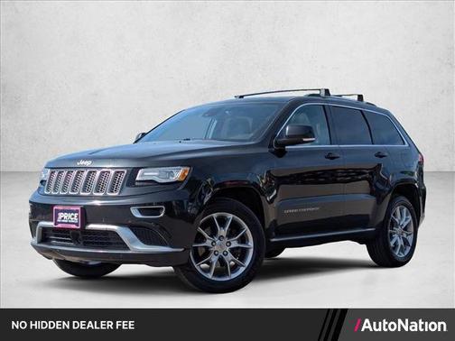 Brilliant Black Crystal Pearlcoat 2015 Jeep Grand Cherokee Summit