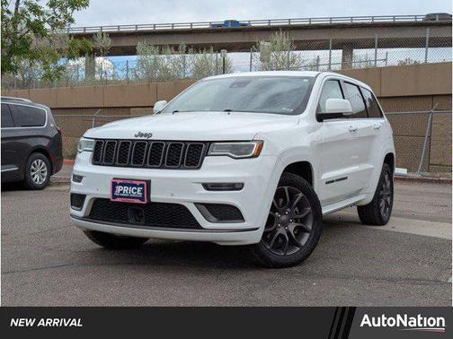 Bright White Clearcoat 2021 Jeep Grand Cherokee High Altitude