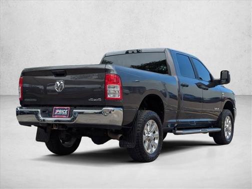 Granite Crystal Metallic Clearcoat 2023 RAM 2500 Big Horn Crew Cab 4x4 6'4' Box