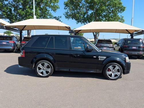 Black 2013 Land Rover Range Rover Sport Supercharged