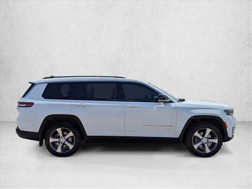 Bright White Clearcoat 2021 Jeep Grand Cherokee L Limited