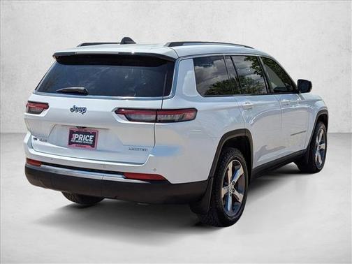 Bright White Clearcoat 2021 Jeep Grand Cherokee L Limited