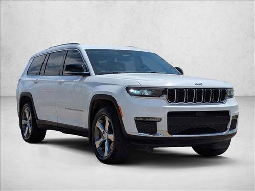 Bright White Clearcoat 2021 Jeep Grand Cherokee L Limited