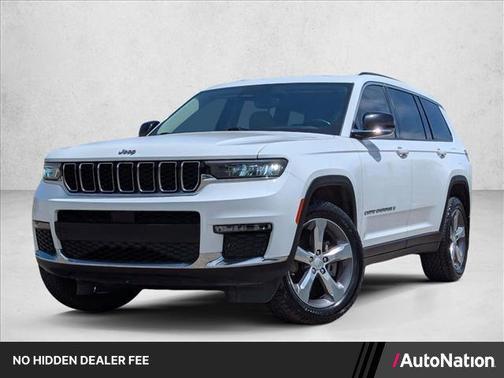 Bright White Clearcoat 2021 Jeep Grand Cherokee L Limited