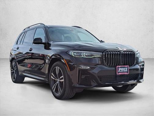 Black Sapphire Metallic 2021 BMW X7 xDrive40i
