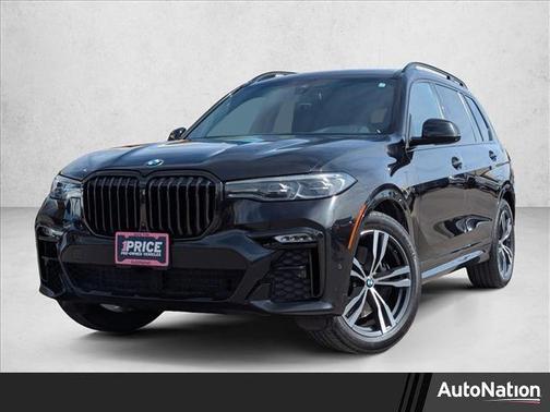 Black Sapphire Metallic 2021 BMW X7 xDrive40i