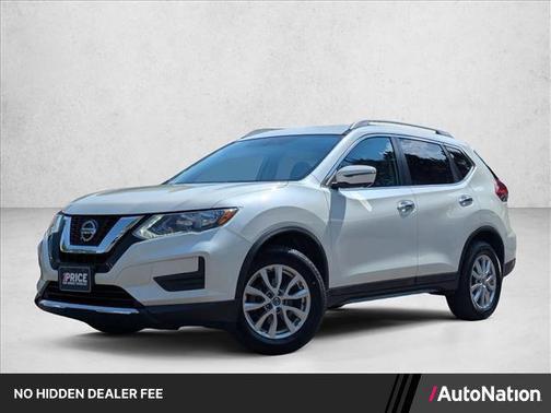 Pearl White 2018 Nissan Rogue SV