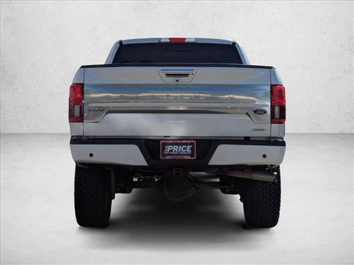 White Platinum Metallic Tri-Coat 2019 Ford F-150 Platinum