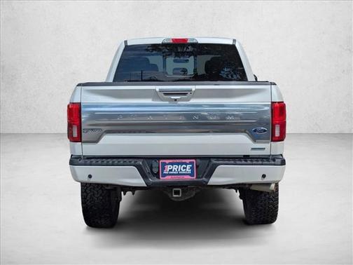 White Platinum Metallic Tri-Coat 2019 Ford F-150 Platinum