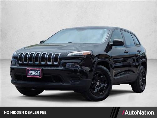 Brilliant Black Crystal Pearlcoat 2015 Jeep Cherokee Sport
