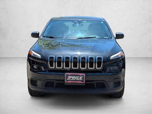Brilliant Black Crystal Pearlcoat 2015 Jeep Cherokee Sport