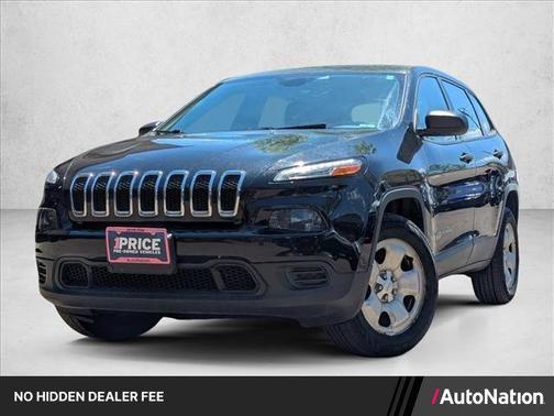 Brilliant Black Crystal Pearlcoat 2015 Jeep Cherokee Sport