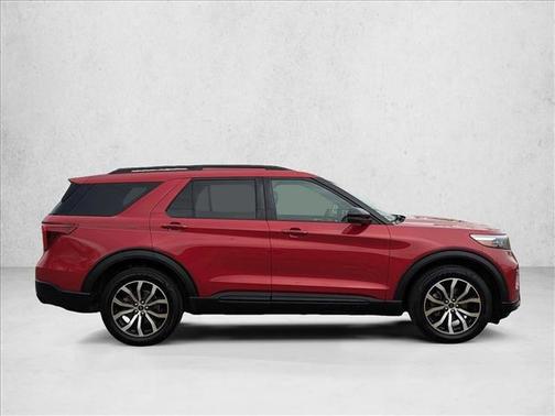 Rapid Red Metallic Tinted Clearcoat 2020 Ford Explorer ST
