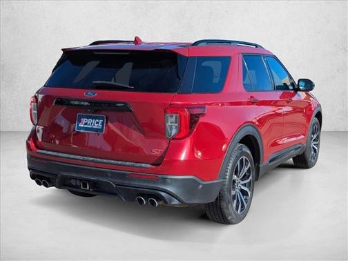 Rapid Red Metallic Tinted Clearcoat 2020 Ford Explorer ST