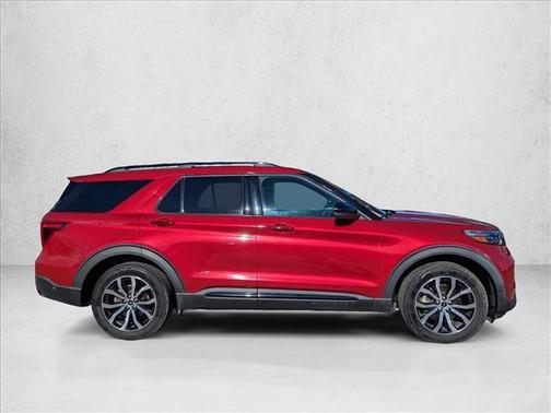 Rapid Red Metallic Tinted Clearcoat 2020 Ford Explorer ST