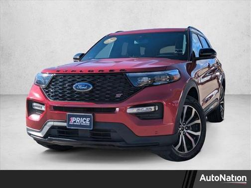Rapid Red Metallic Tinted Clearcoat 2020 Ford Explorer ST
