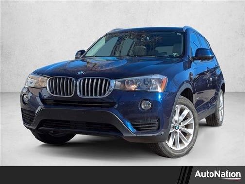 Deep Sea Blue Metallic 2015 BMW X3 xDrive28i