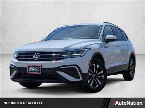 Pure White 2024 Volkswagen Tiguan 2.0T S 4MOTION