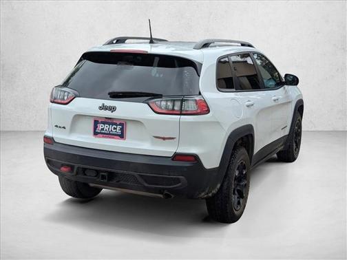 Bright White Clearcoat 2021 Jeep Cherokee Trailhawk