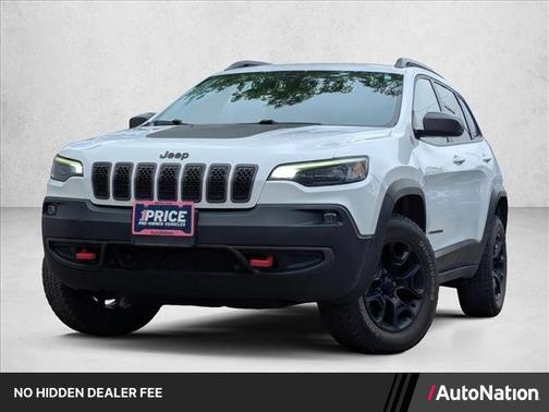 Bright White Clearcoat 2021 Jeep Cherokee Trailhawk
