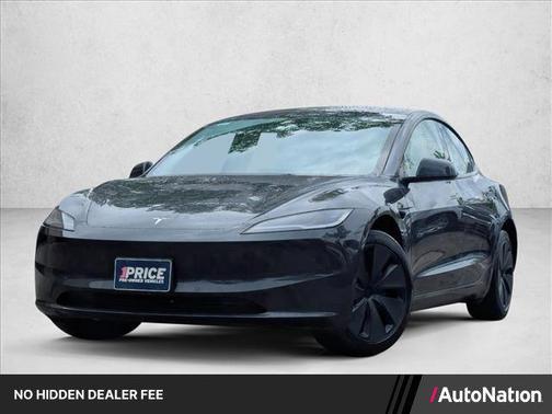 Stealth Grey 2024 Tesla Model 3 Long Range