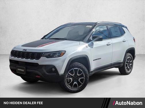 Bright White Clearcoat 2026 Jeep Compass Trailhawk