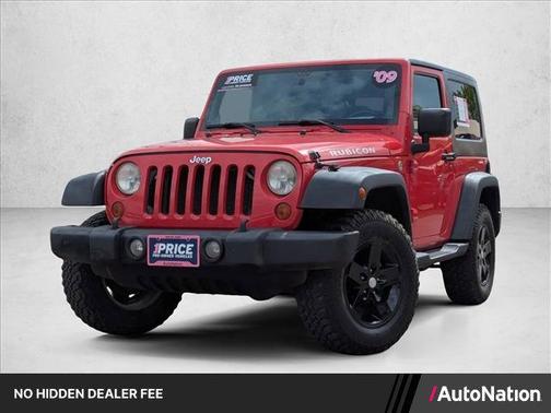 Flame Red 2009 Jeep Wrangler Rubicon