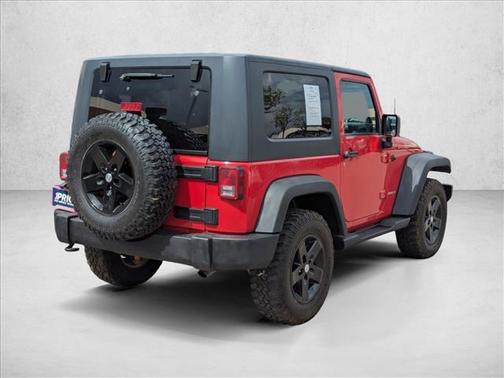 Flame Red 2009 Jeep Wrangler Rubicon