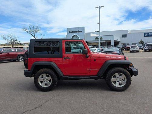 Flame Red 2009 Jeep Wrangler Rubicon