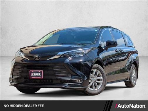 Midnight Black Met 2026 Toyota Sienna XLE