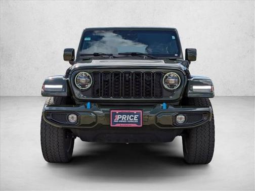 Sarge Green Clearcoat 2024 Jeep Wrangler 4xe High Altitude