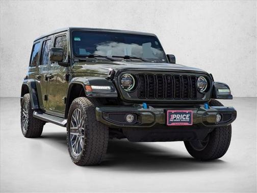 Sarge Green Clearcoat 2024 Jeep Wrangler 4xe High Altitude