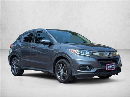 Gray 2022 Honda HR-V EX