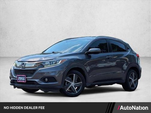 Gray 2022 Honda HR-V EX